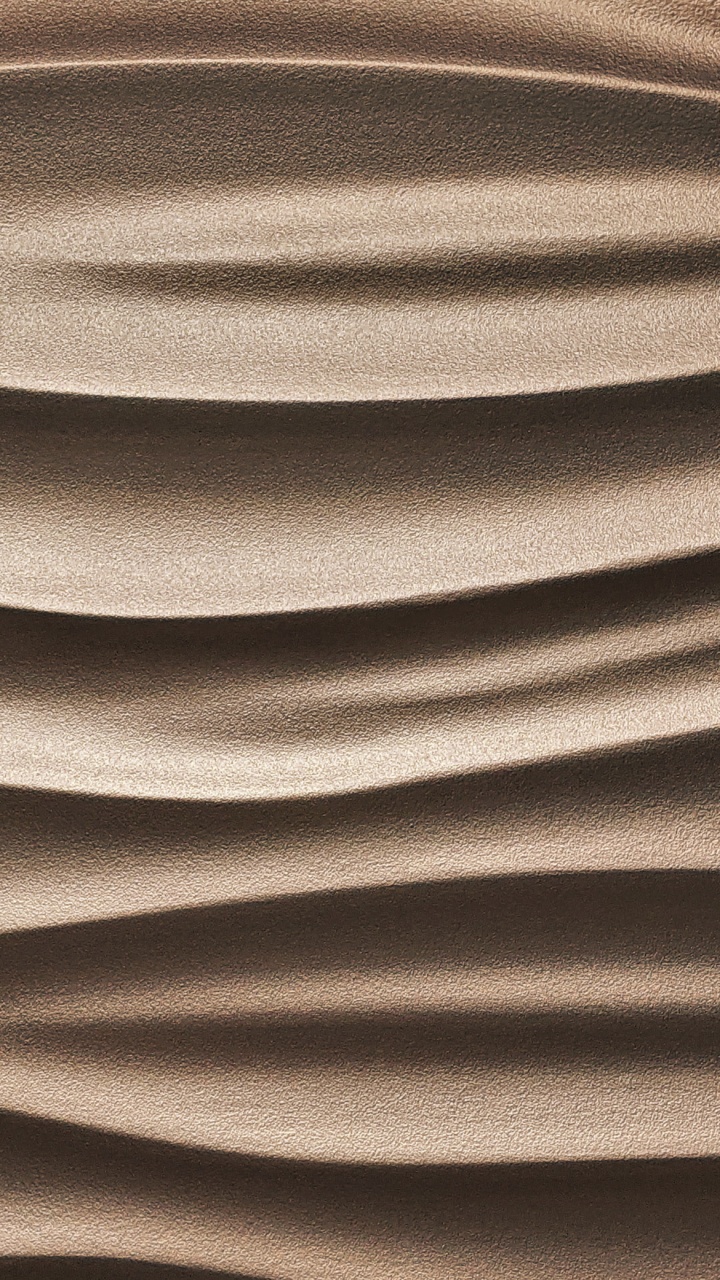 Golden “Ripples” Texture 壁纸 720x1280 允许