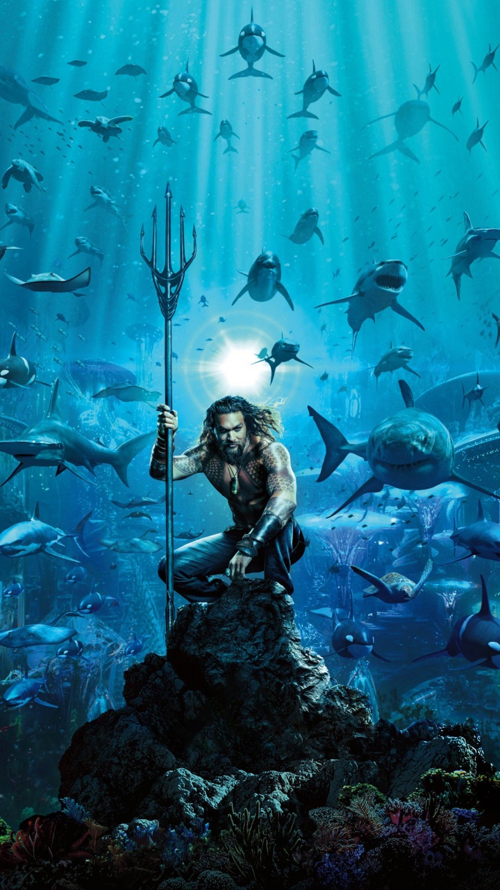 Aquaman, Mera, Superhelden, dc Comics, Wasser. Wallpaper in 720x1280 Resolution