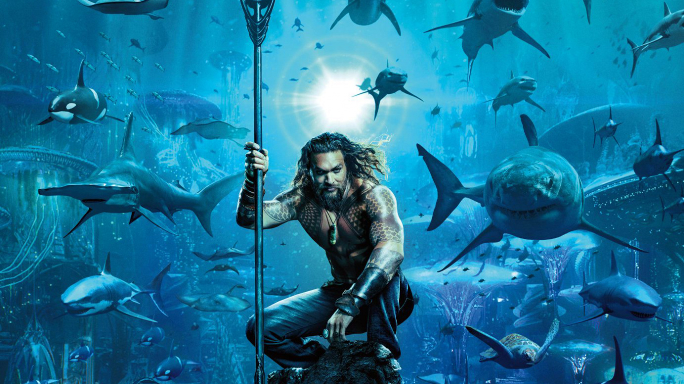 Aquaman, Mera, Superhéroe, dc Comics, Agua. Wallpaper in 1366x768 Resolution