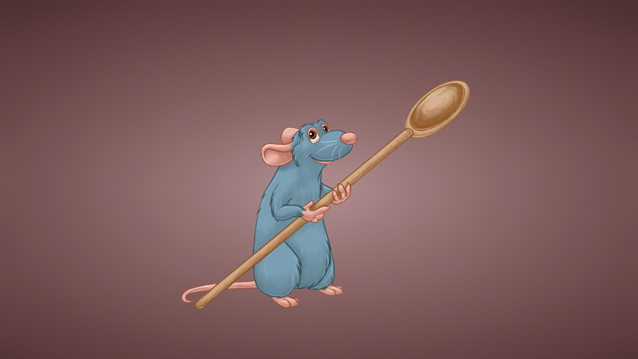 勺子, 平衡, 动画, 餐具, 鼠 壁纸 1280x720 允许