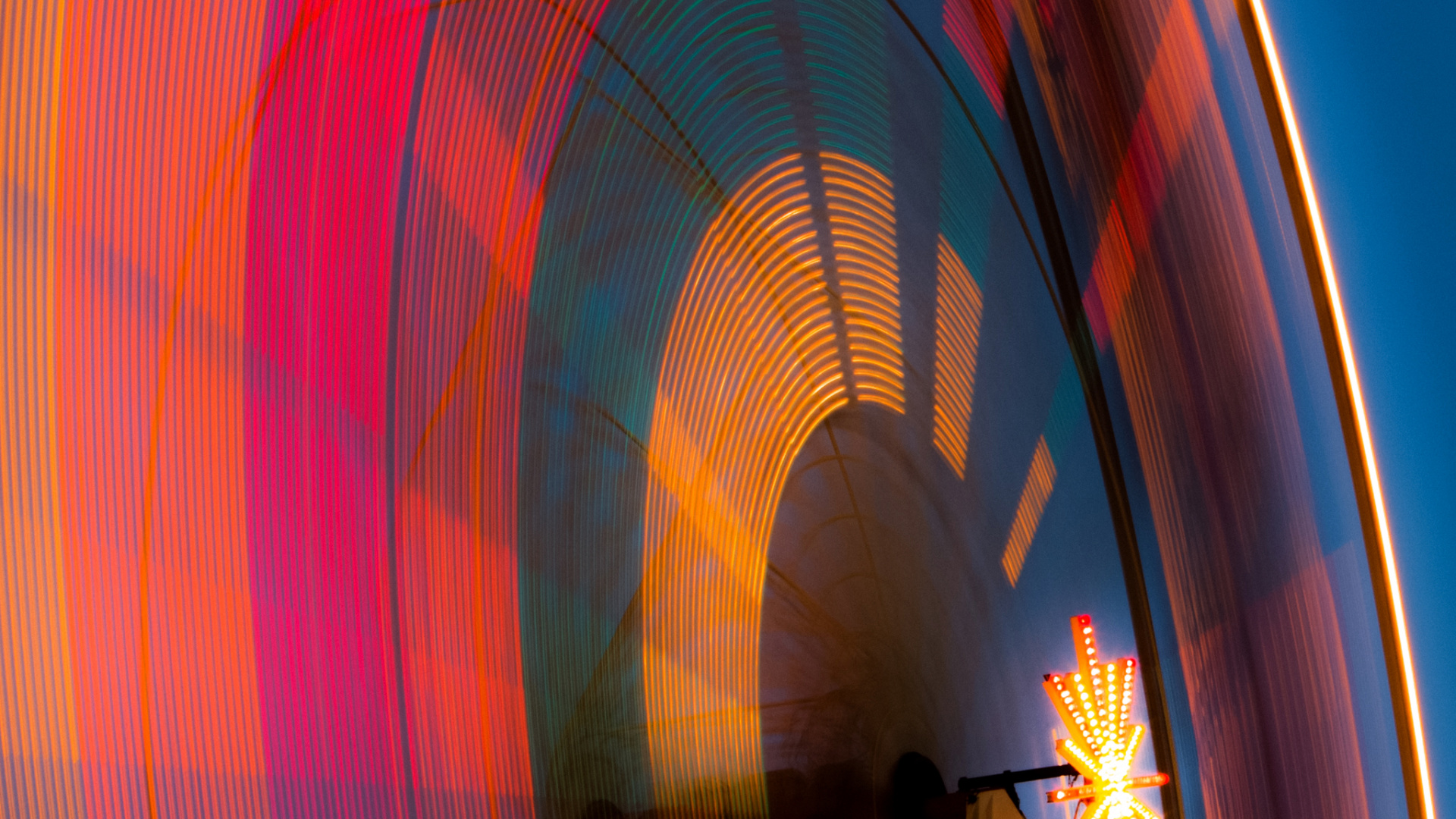 旗鱼OS股票, 安卓, 色彩, 橙色, 楼梯 壁纸 1920x1080 允许