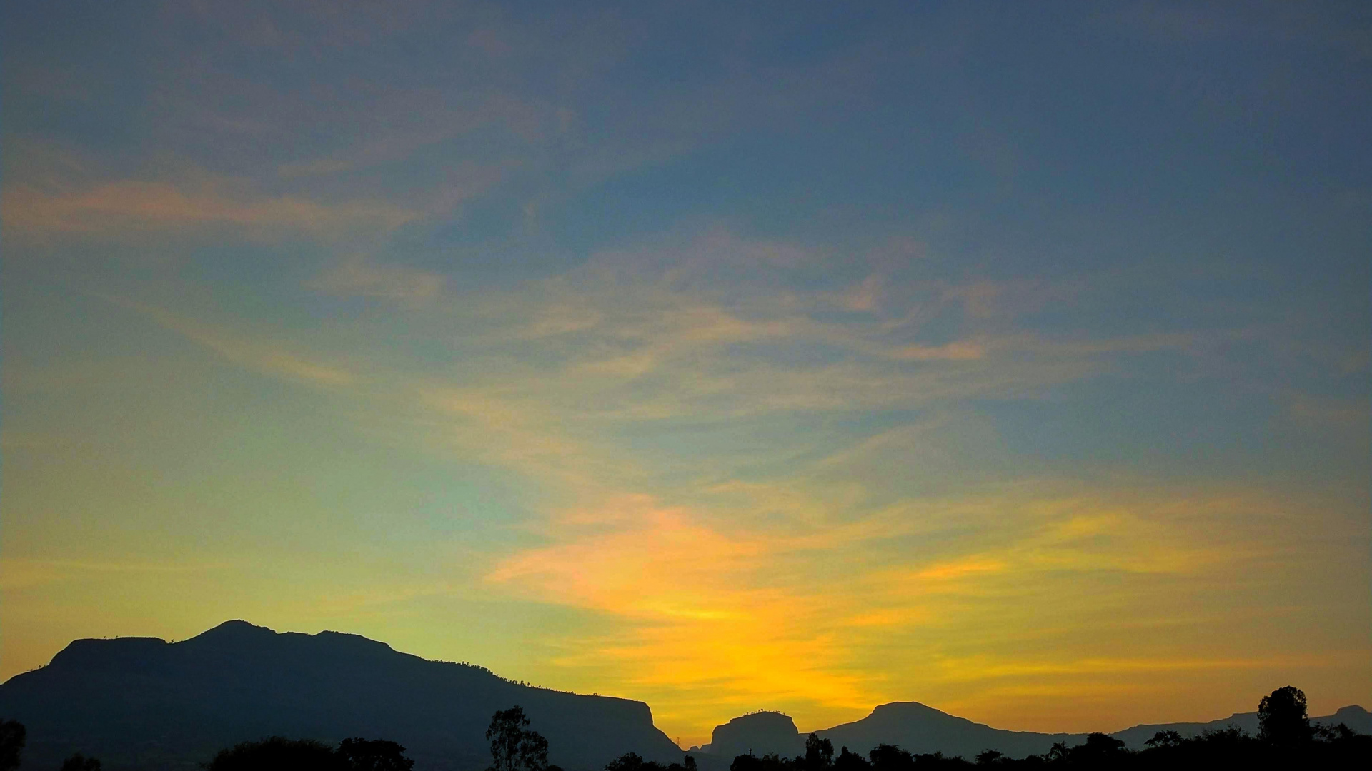 Cloud, Ecoregion, Afterglow, Plant, Natural Landscape. Wallpaper in 1920x1080 Resolution