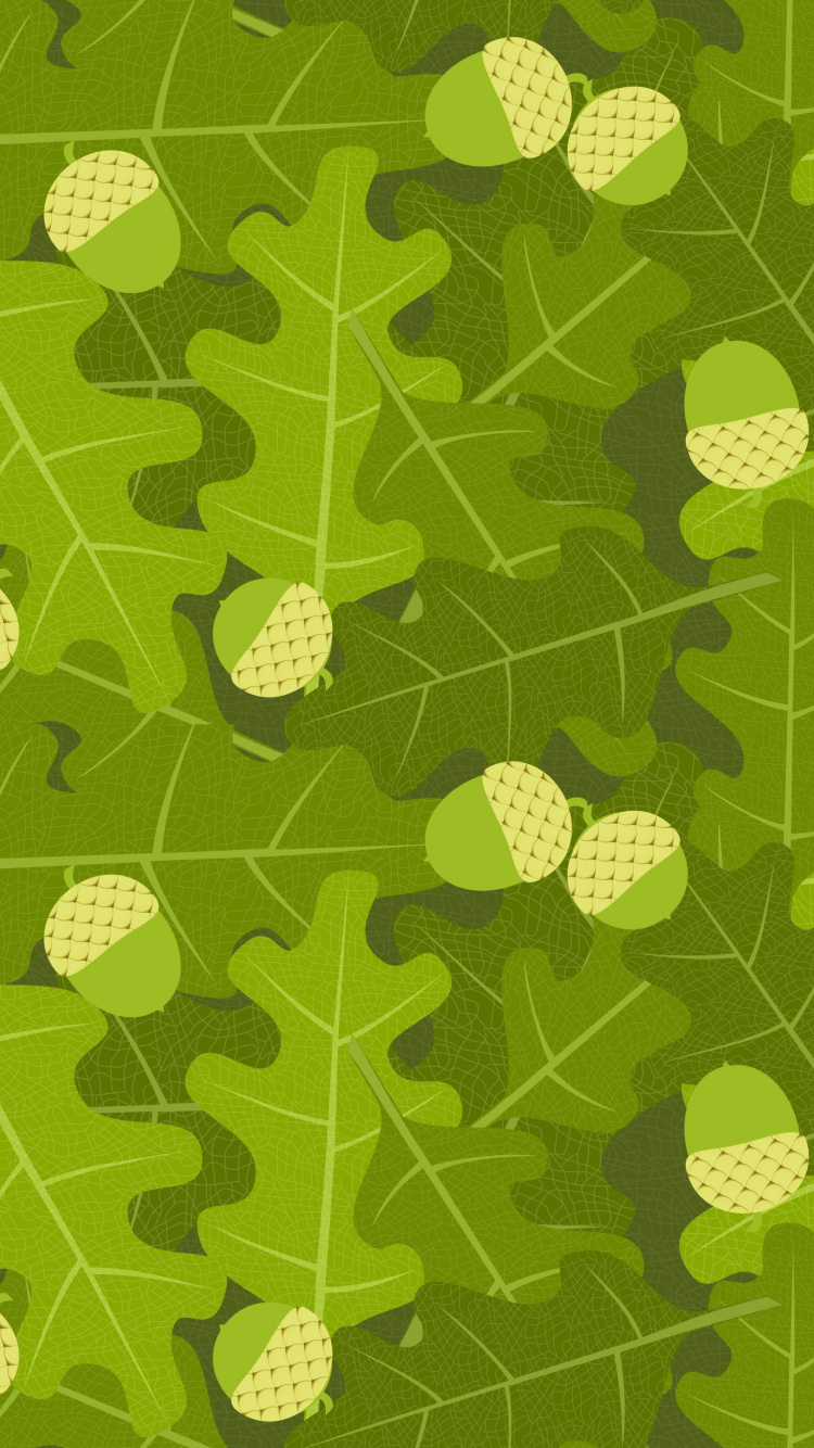 Textil de Lunares Verde y Blanco. Wallpaper in 750x1334 Resolution