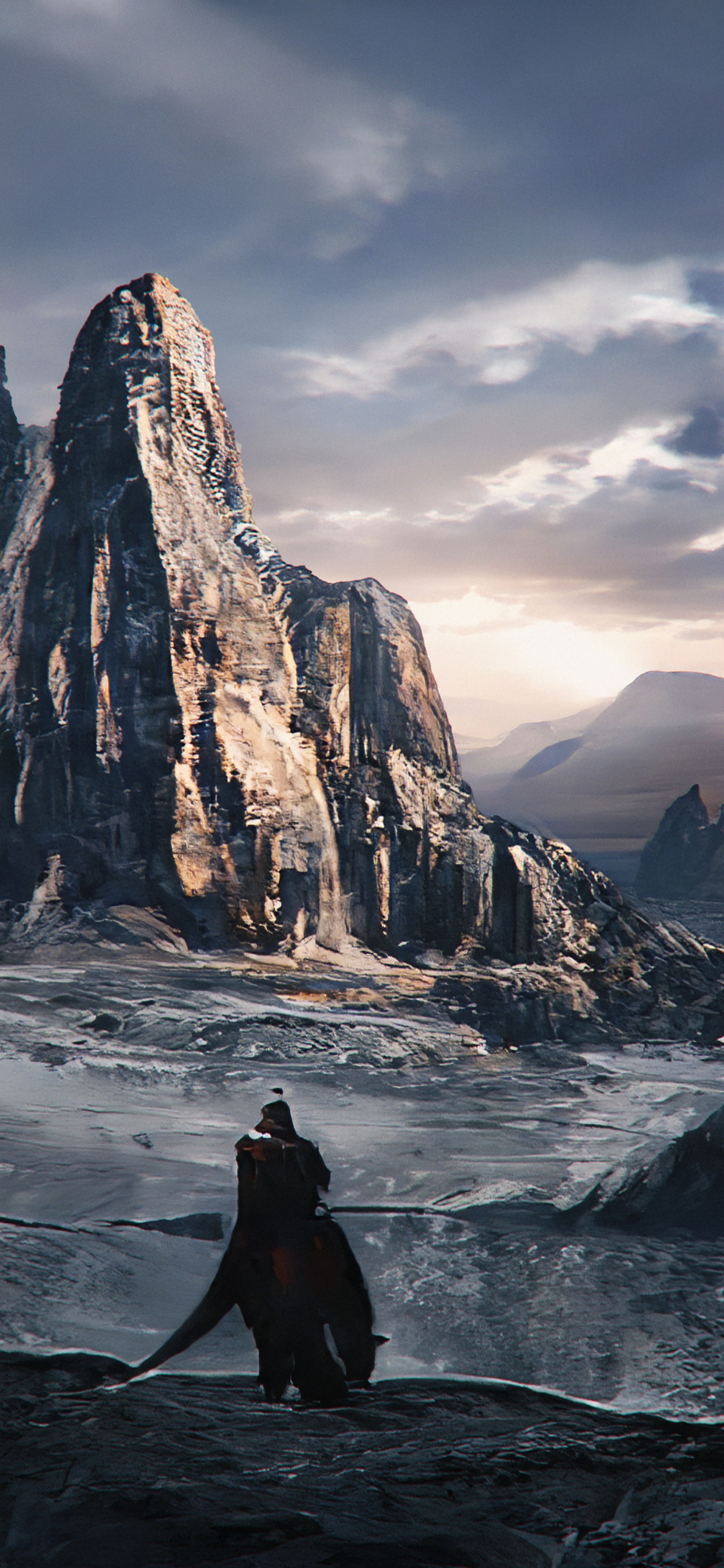 Montaña, Naturaleza, la Luz Del Sol, Las Formaciones Montañosas, Capa de Hielo. Wallpaper in 1242x2688 Resolution