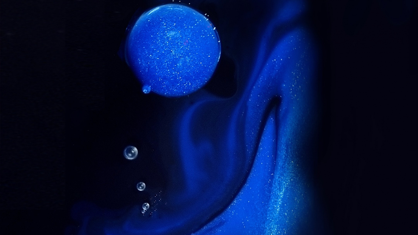 Huawei Maimang, 华为nova 4e, 安卓, Huawei Mate 10, 电蓝色的 壁纸 1366x768 允许