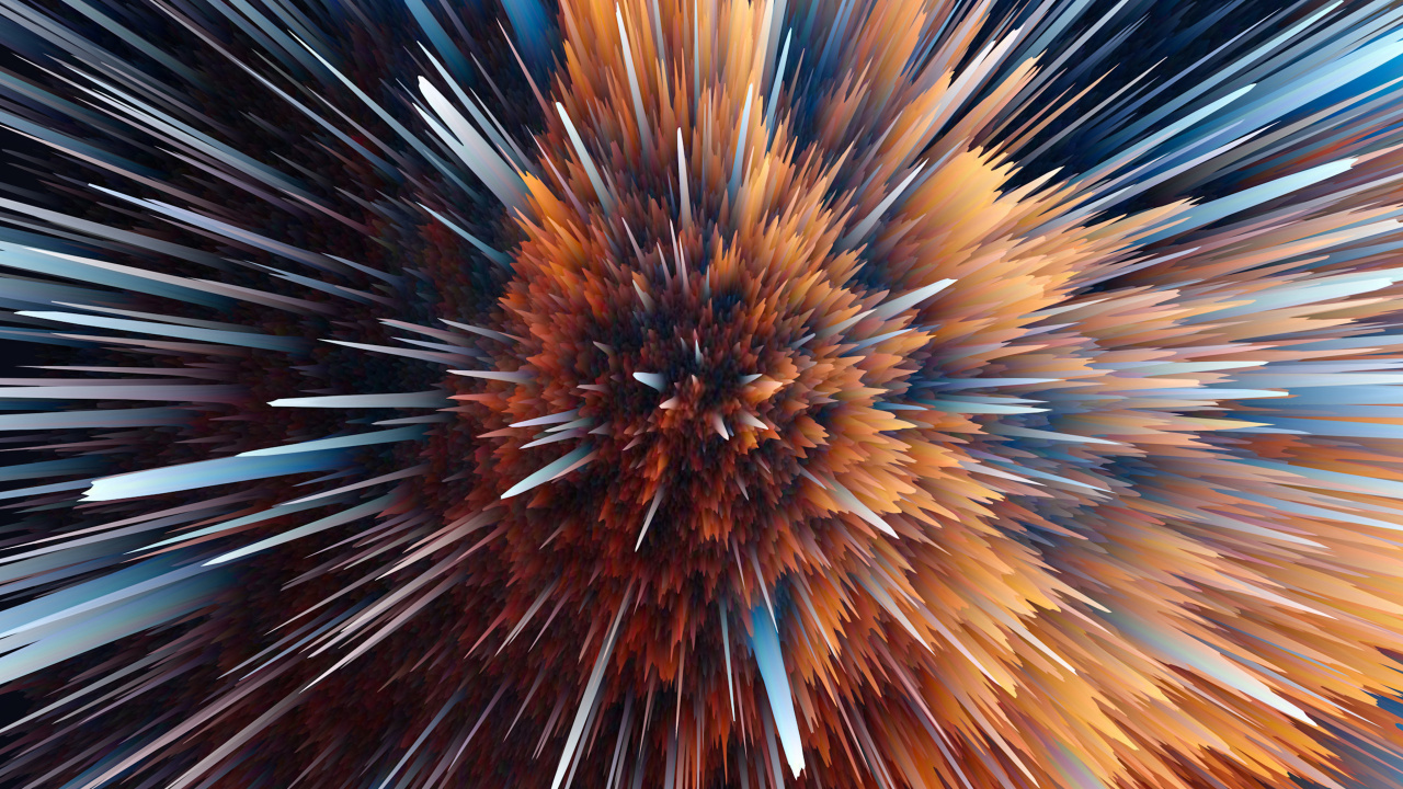 Cheveux Bruns et Noirs Sur Fond Bleu. Wallpaper in 1280x720 Resolution