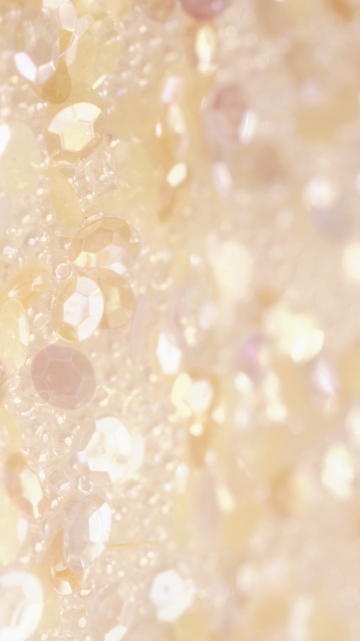 Yellow and White Abstract Painting. Wallpaper in 720x1280 Resolution