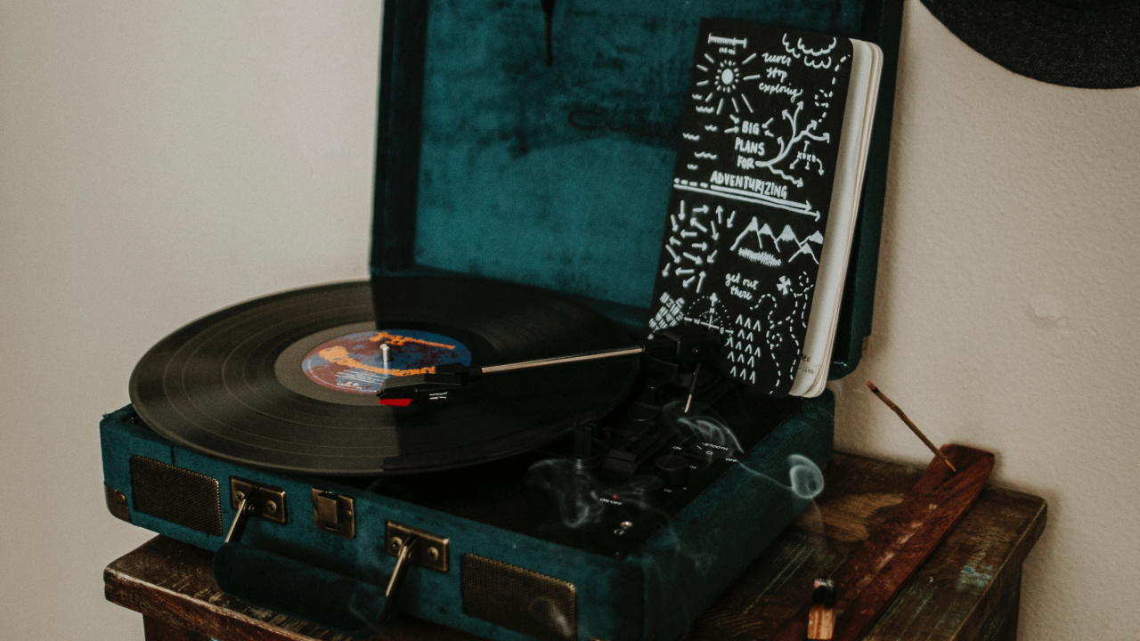 Hightech, Schallplatte, Plattenspieler, Musik, Technologie. Wallpaper in 1280x720 Resolution