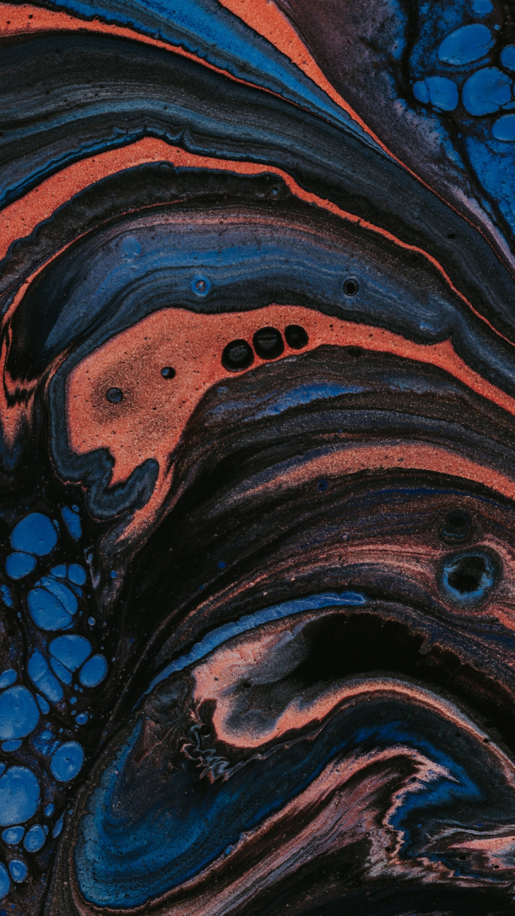 Malerei, Visual Arts, Acrylfarbe, Auge, Azure. Wallpaper in 750x1334 Resolution