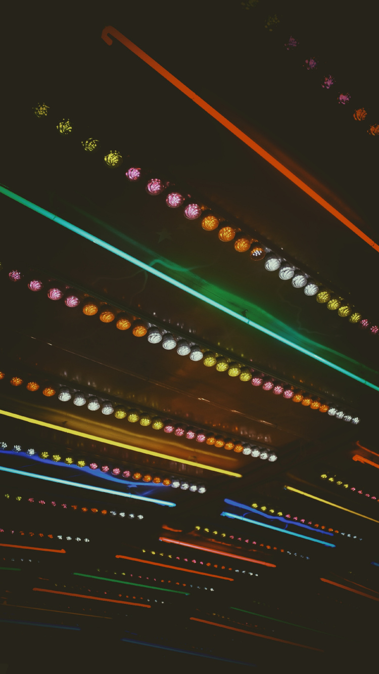 Luces Rojas Verdes y Azules. Wallpaper in 750x1334 Resolution