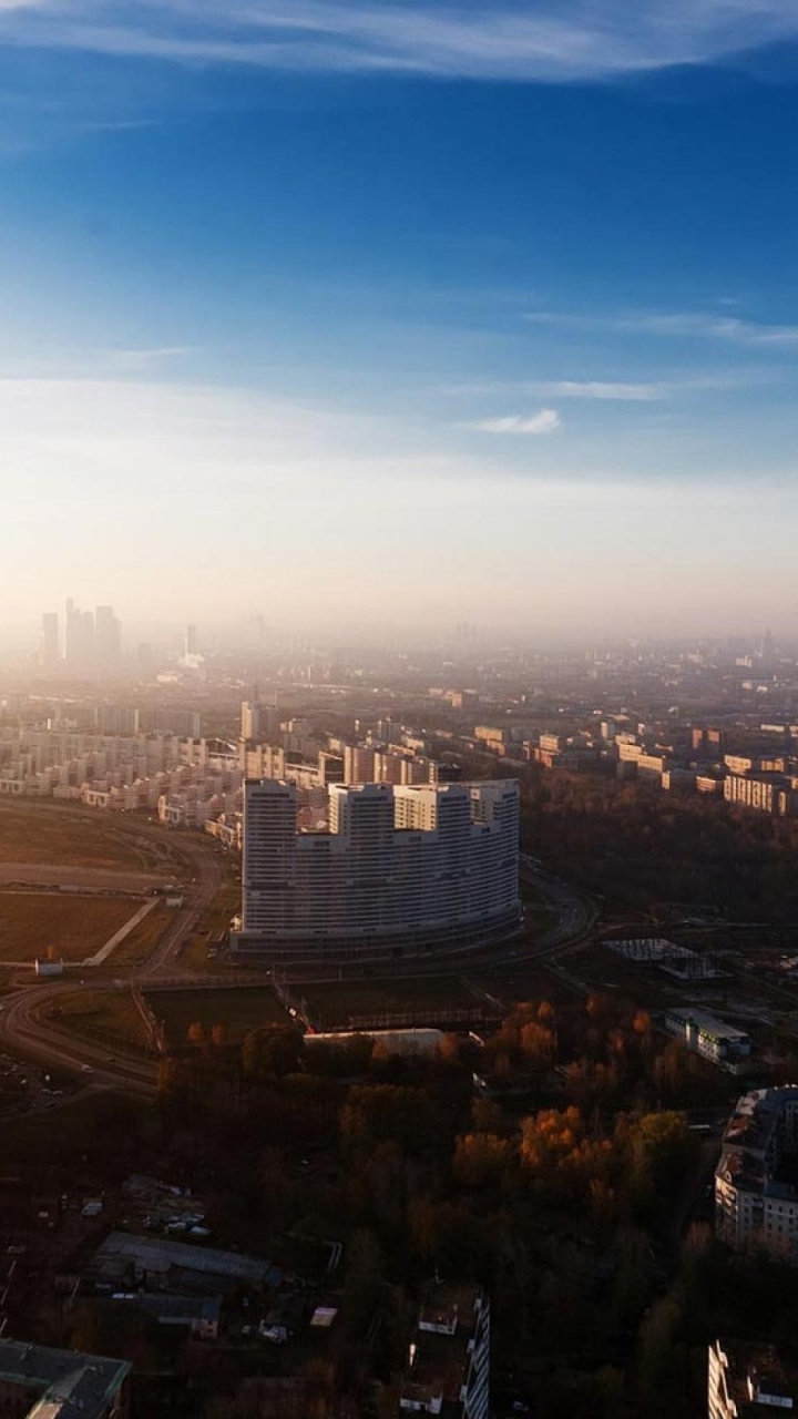 Aerial View of City Buildings During Daytime. Wallpaper in 720x1280 Resolution