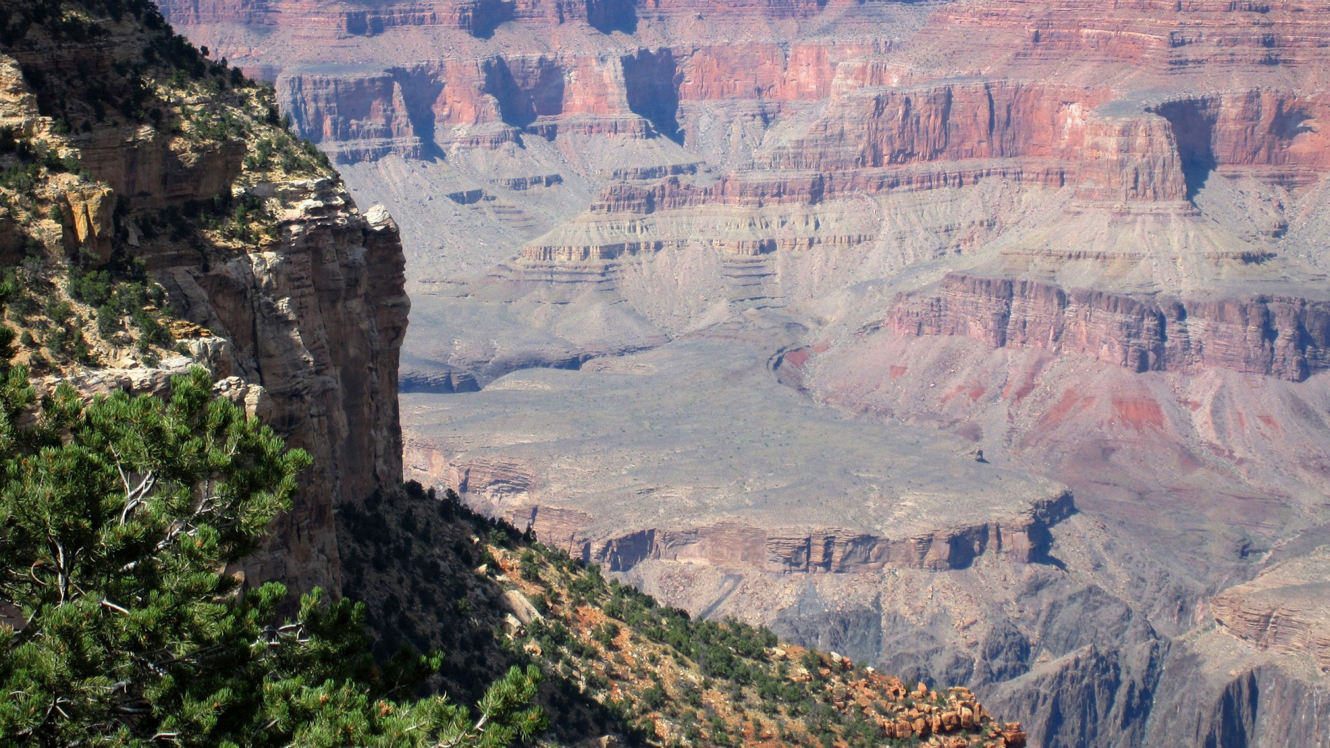 Montagne Rocheuse Brune Pendant la Journée. Wallpaper in 1920x1080 Resolution