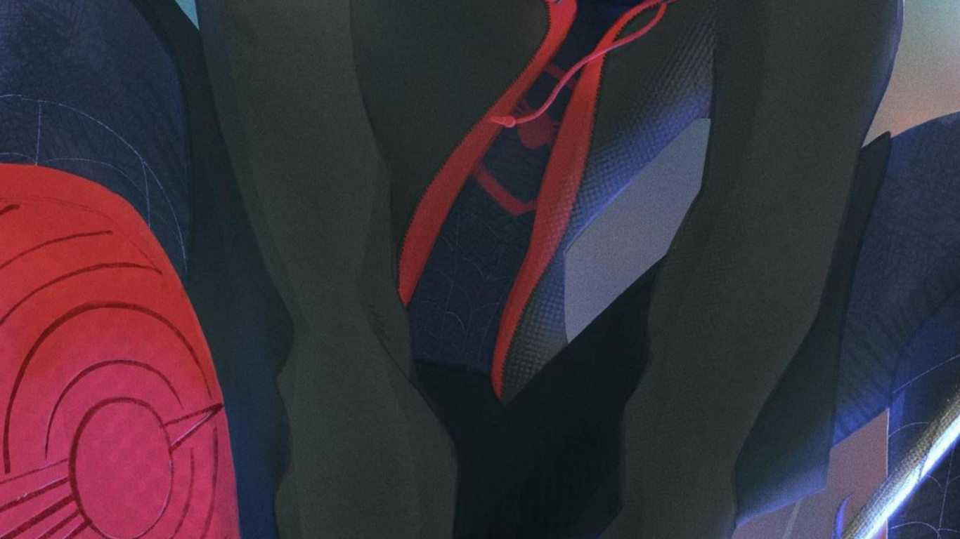 里*莫拉莱斯, Spider-man, 约旦空, 耐克, 黑色的 壁纸 1366x768 允许