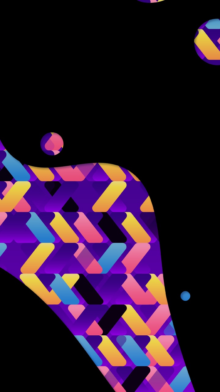 Triangulo, Diseño Gráfico, Morado, Violeta, El Efecto Visual de la Iluminación. Wallpaper in 720x1280 Resolution