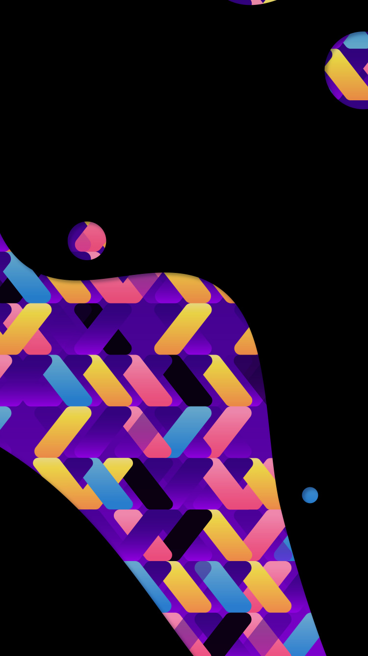 Triangulo, Diseño Gráfico, Morado, Violeta, El Efecto Visual de la Iluminación. Wallpaper in 750x1334 Resolution