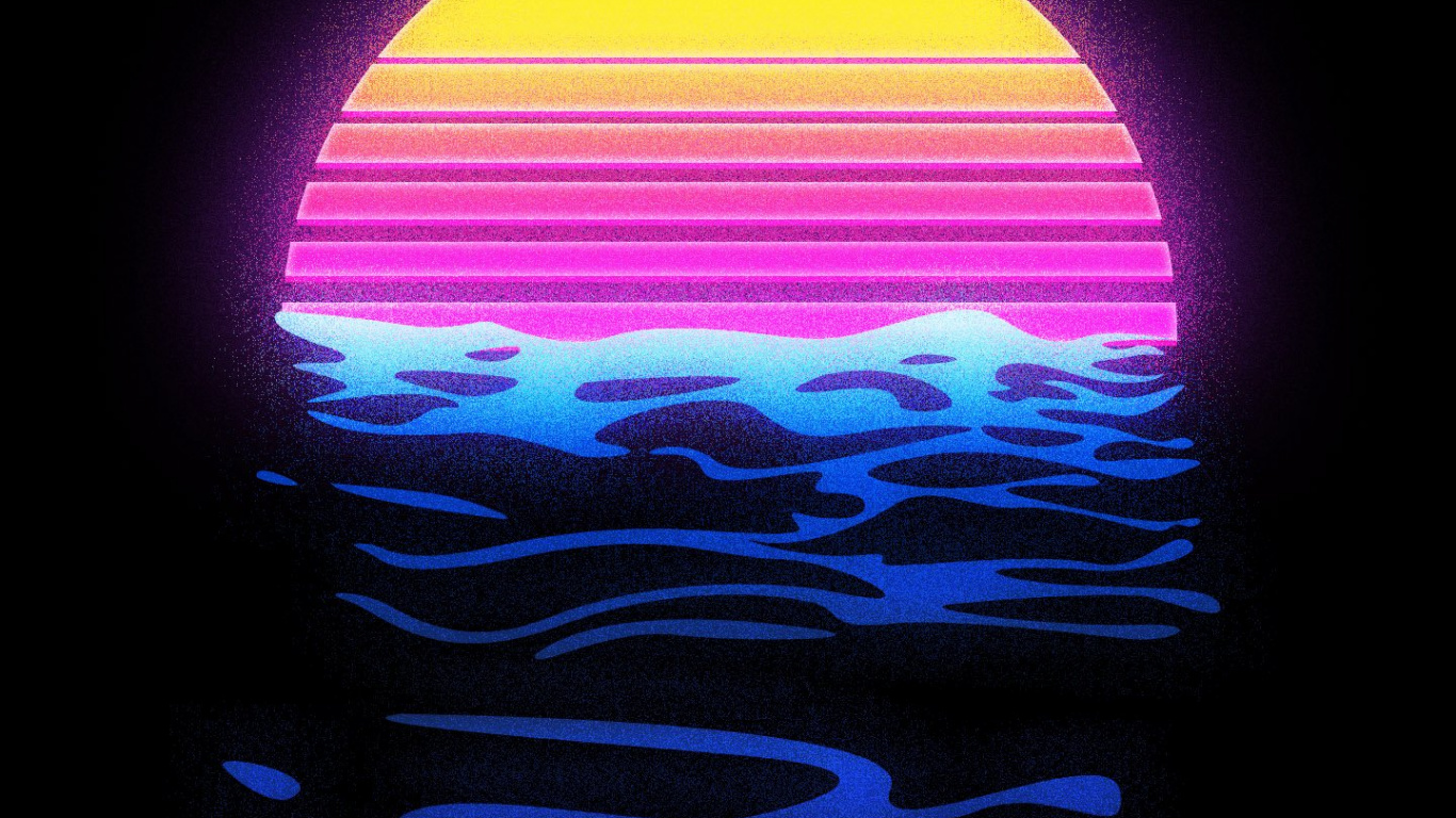 Cyberpunk, Lumière, Pyrex, Eau, L'éclairage Automobile. Wallpaper in 1366x768 Resolution