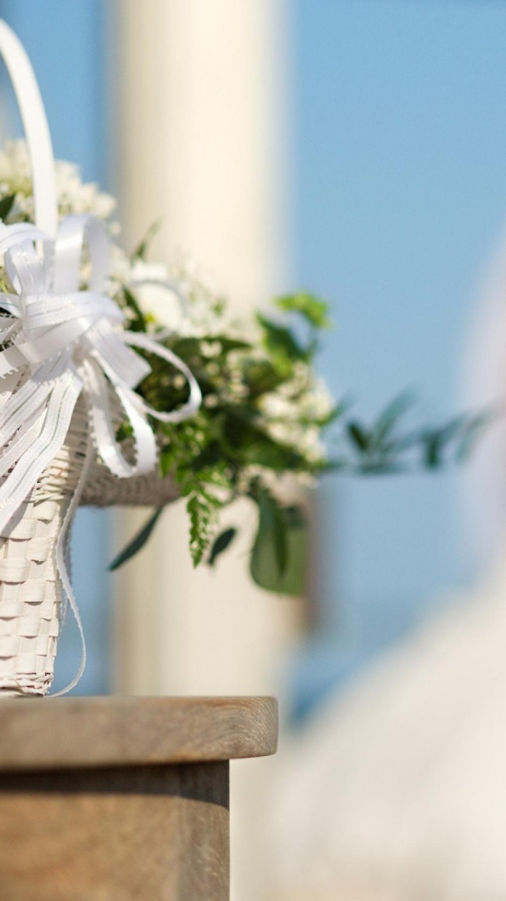 Epoux, Réception de Mariage, Flowerpot, Design Floral, Bouquet. Wallpaper in 720x1280 Resolution