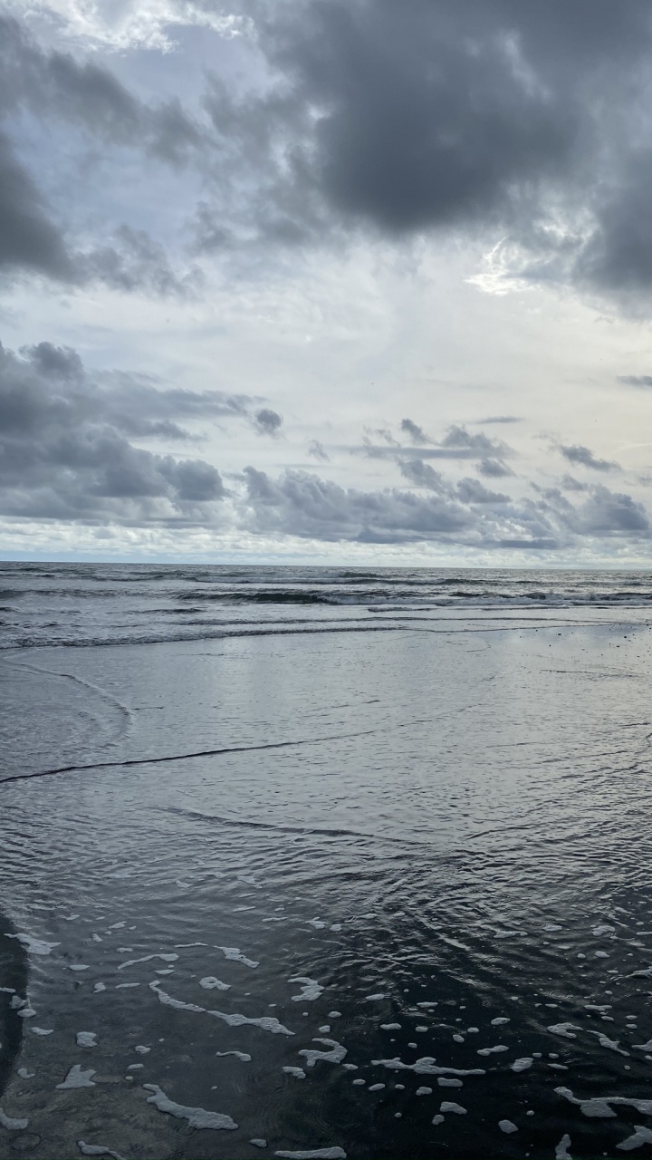 Body of Water, Winter, Nature, Coast, Fluid. Wallpaper in 720x1280 Resolution