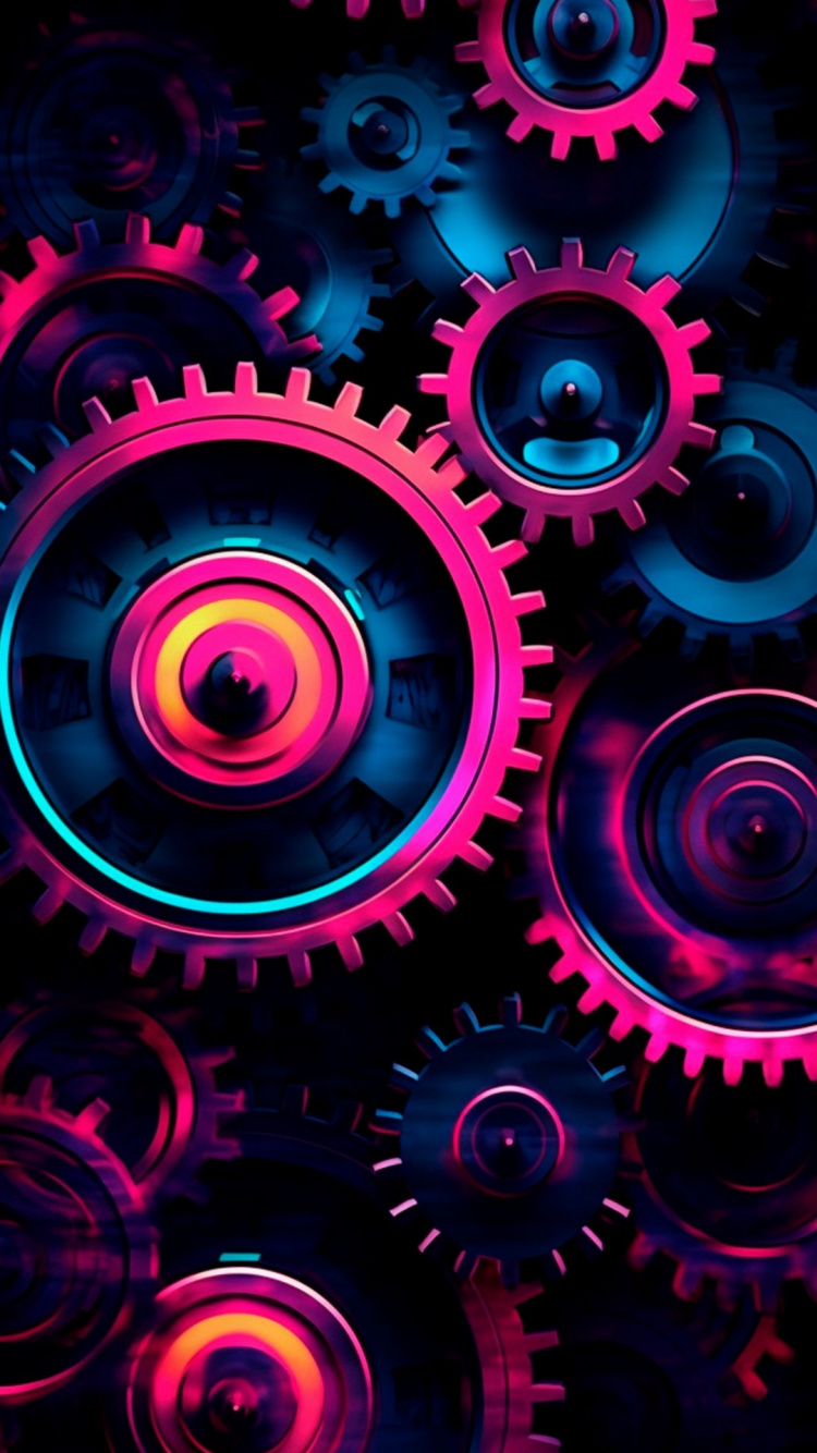 Arte Fractal, Luz, Arte, Rojo, Magenta. Wallpaper in 750x1334 Resolution