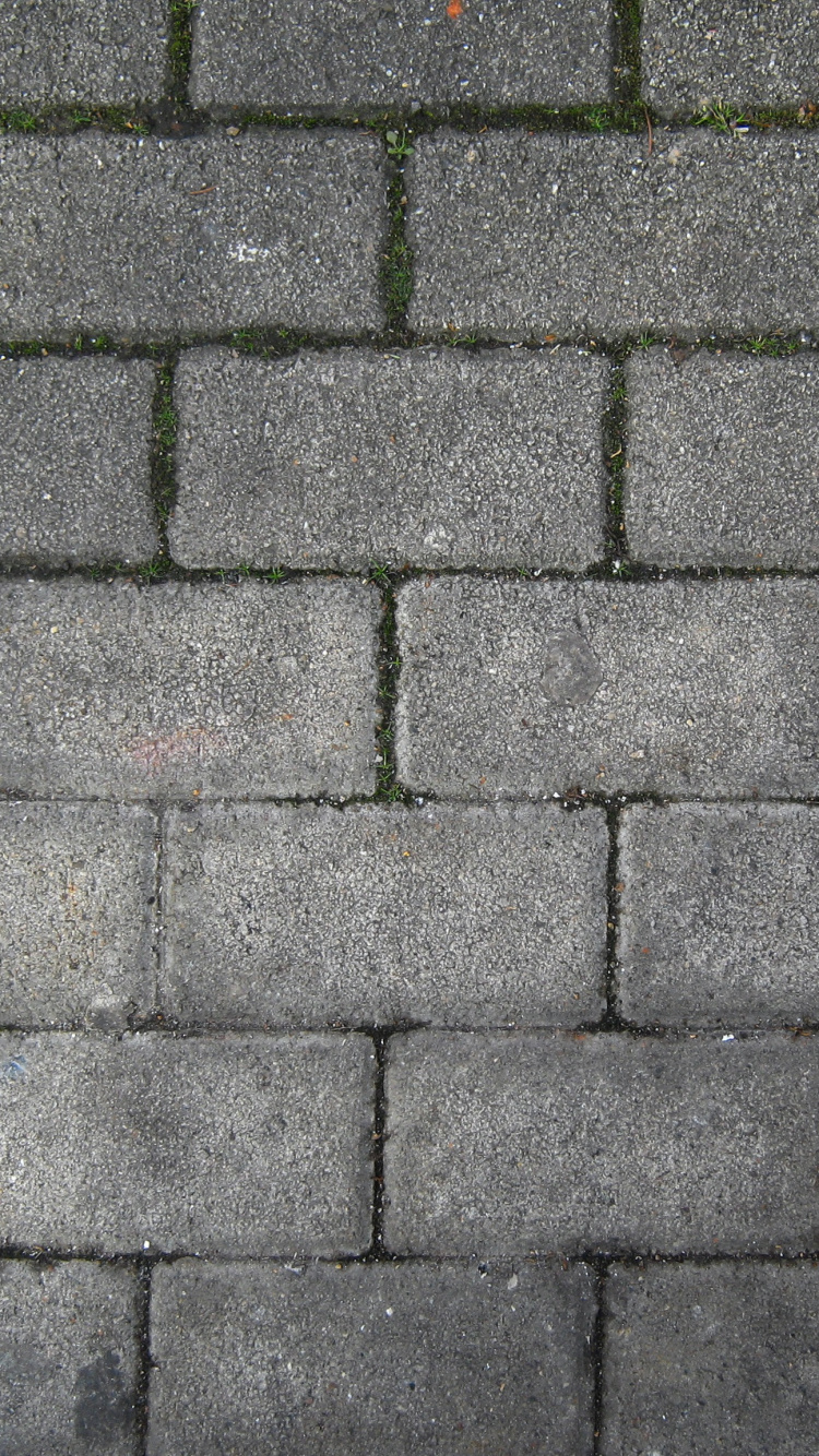 Pavé de Briques Grises et Brunes. Wallpaper in 750x1334 Resolution