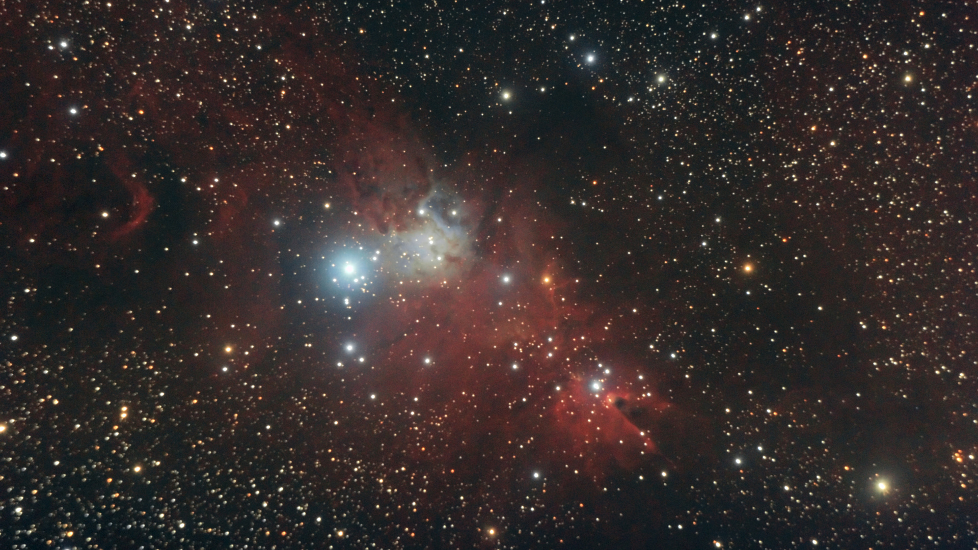 Stars in The Sky During Night Time. Wallpaper in 1920x1080 Resolution