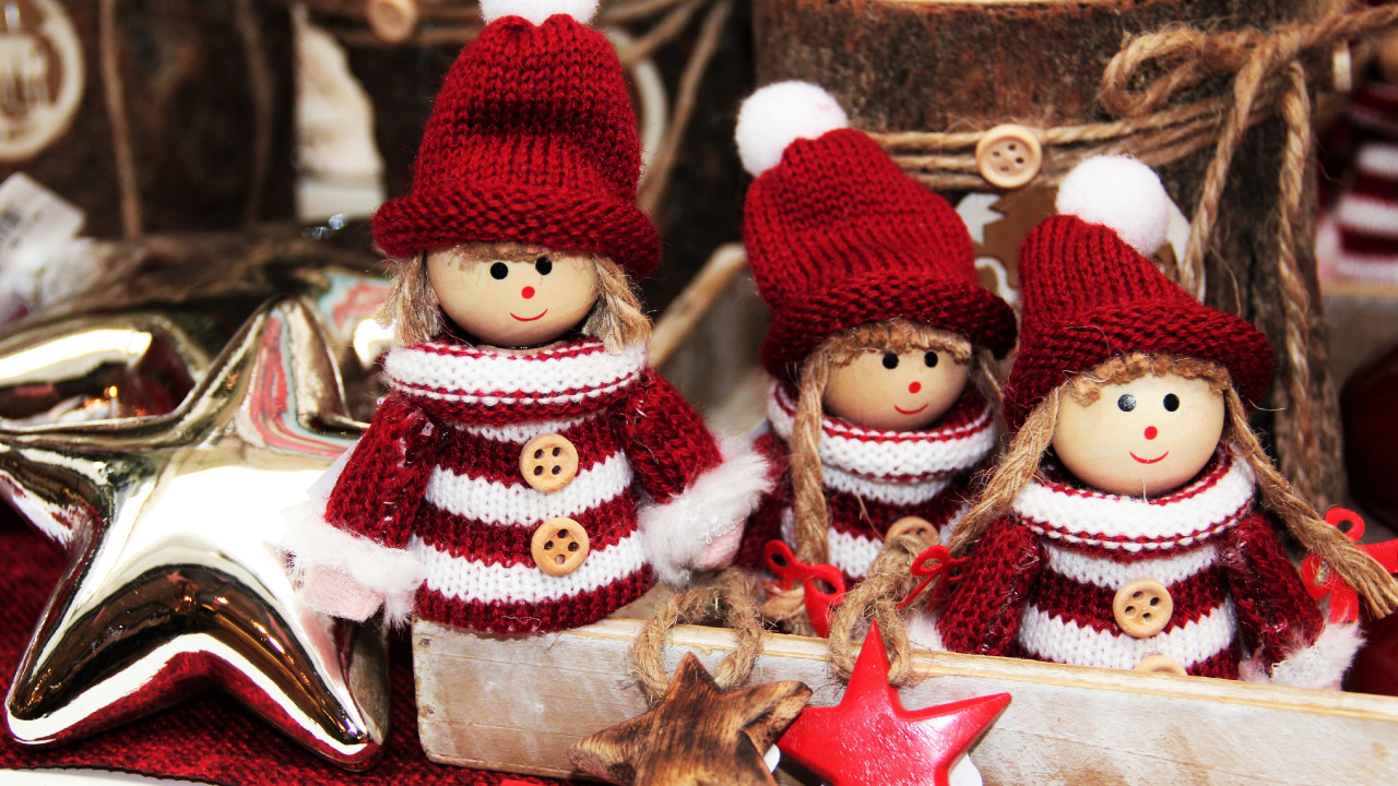 Christmas Day, Santa Claus, Christmas, Christmas Ornament, Toy. Wallpaper in 1280x720 Resolution