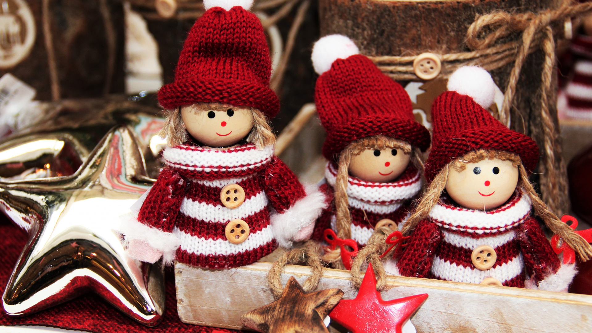 Weihnachten, Weihnachtsmann, Christmas Ornament, Spielzeug, Weihnachtsdekoration. Wallpaper in 1920x1080 Resolution