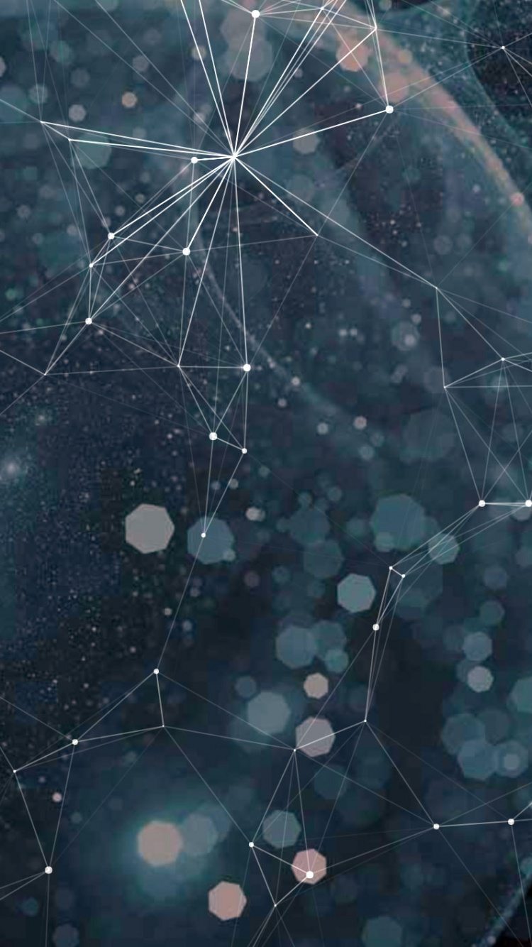 加密货币, 特币, 空间, 蜘蛛网, 宇宙 壁纸 750x1334 允许