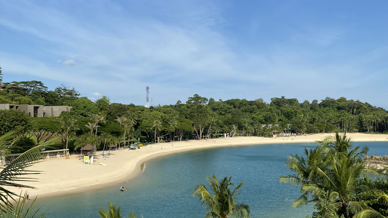 Body of Water, Shore, Tree, Coast, Ocean. Wallpaper in 1280x720 Resolution