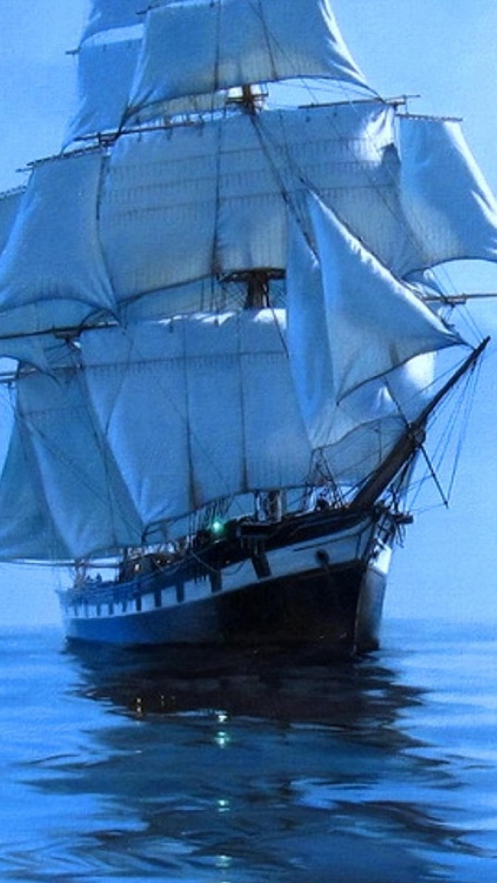 White Sail Boat on Body of Water During Daytime. Wallpaper in 720x1280 Resolution