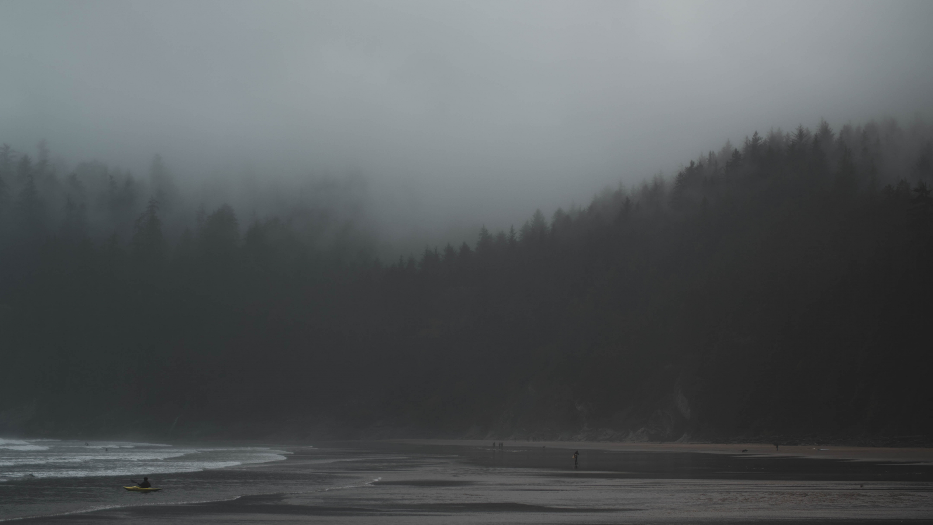 阴霾, 天空, 气氛, 雾, 早上 壁纸 3840x2160 允许