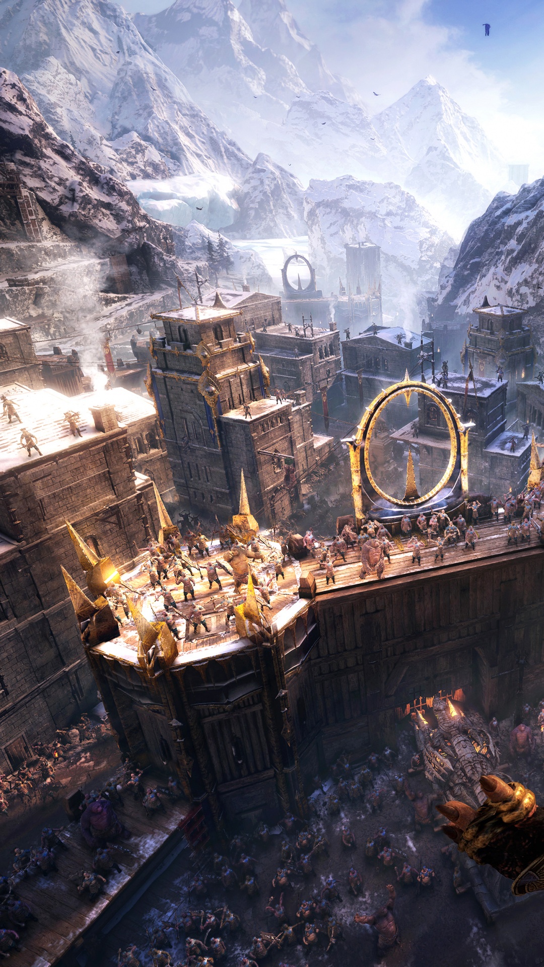 Xbox One, Playstation 4, Pc-Spiel, Games, Der Herr Der Ringe. Wallpaper in 1080x1920 Resolution