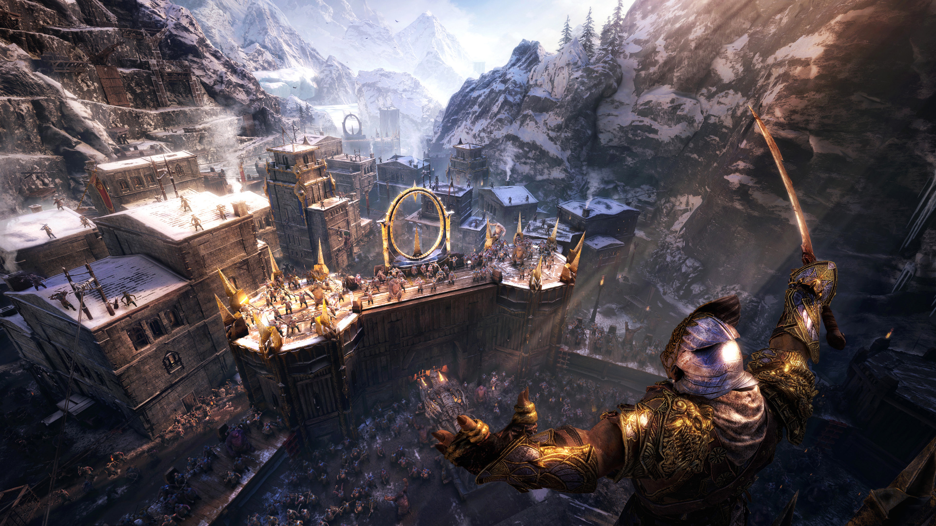 Xbox One, Playstation 4, Juego de Pc, Sauron, la Tierra Media Sombras de la Guerra. Wallpaper in 1920x1080 Resolution