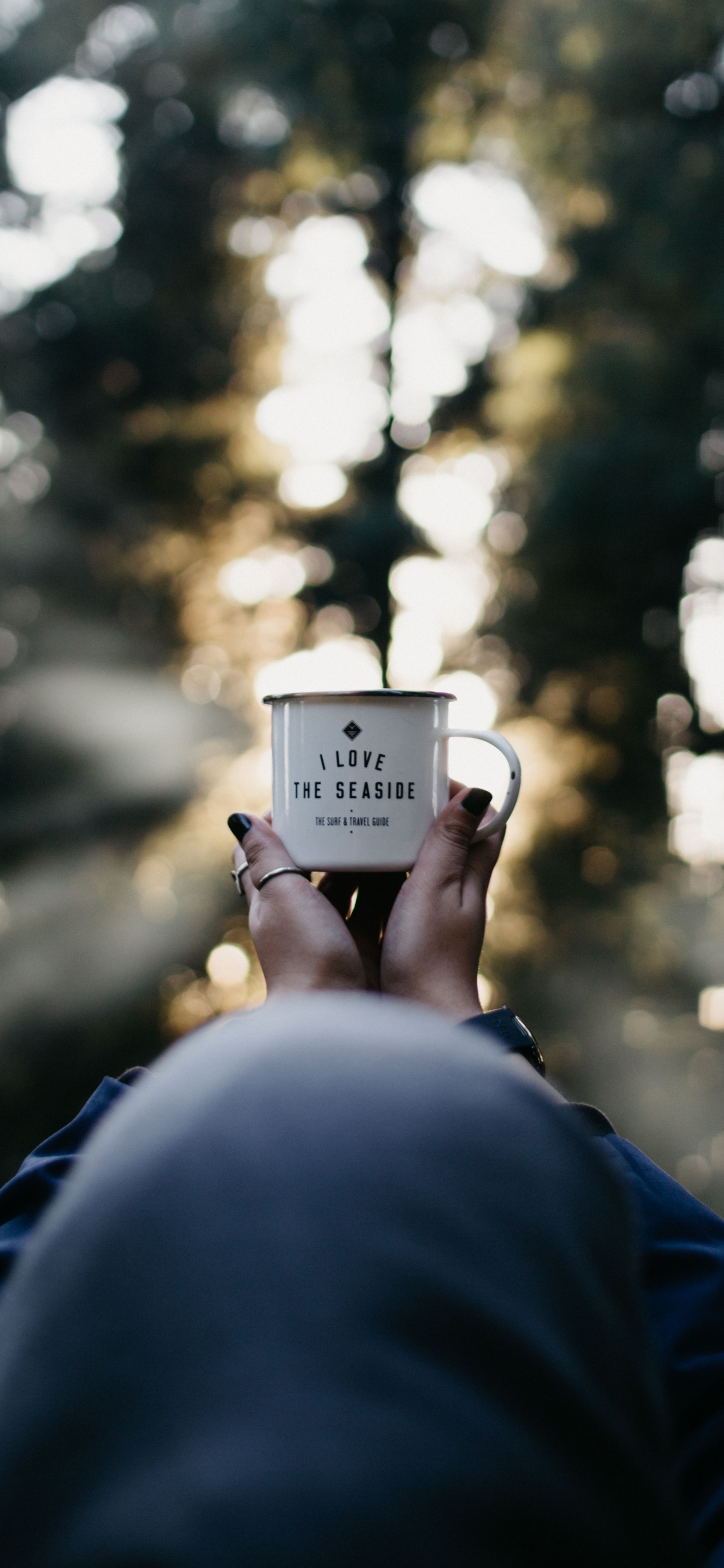 Person Holding White Ceramic Mug. Wallpaper in 1242x2688 Resolution