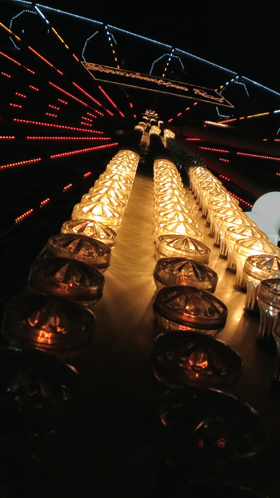 光, 旅游景点, 建筑, 午夜, 空间 壁纸 1080x1920 允许