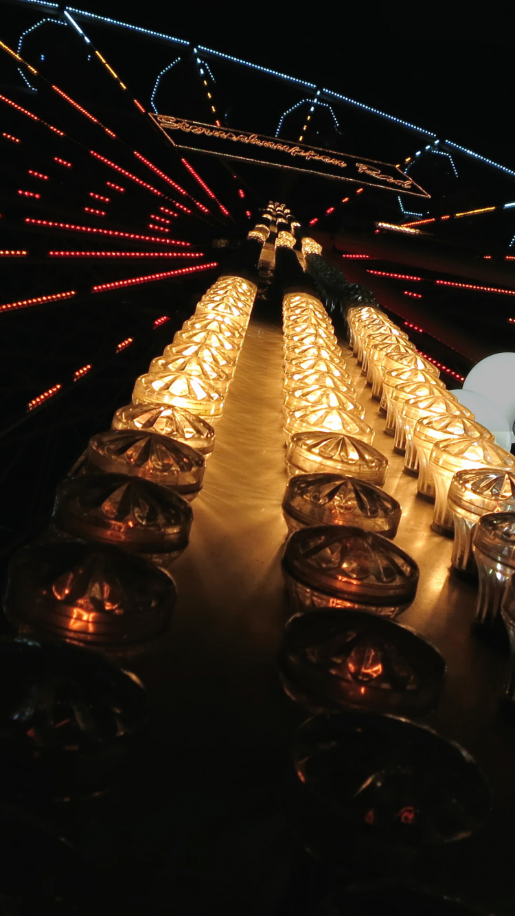 光, 旅游景点, 建筑, 午夜, 空间 壁纸 750x1334 允许