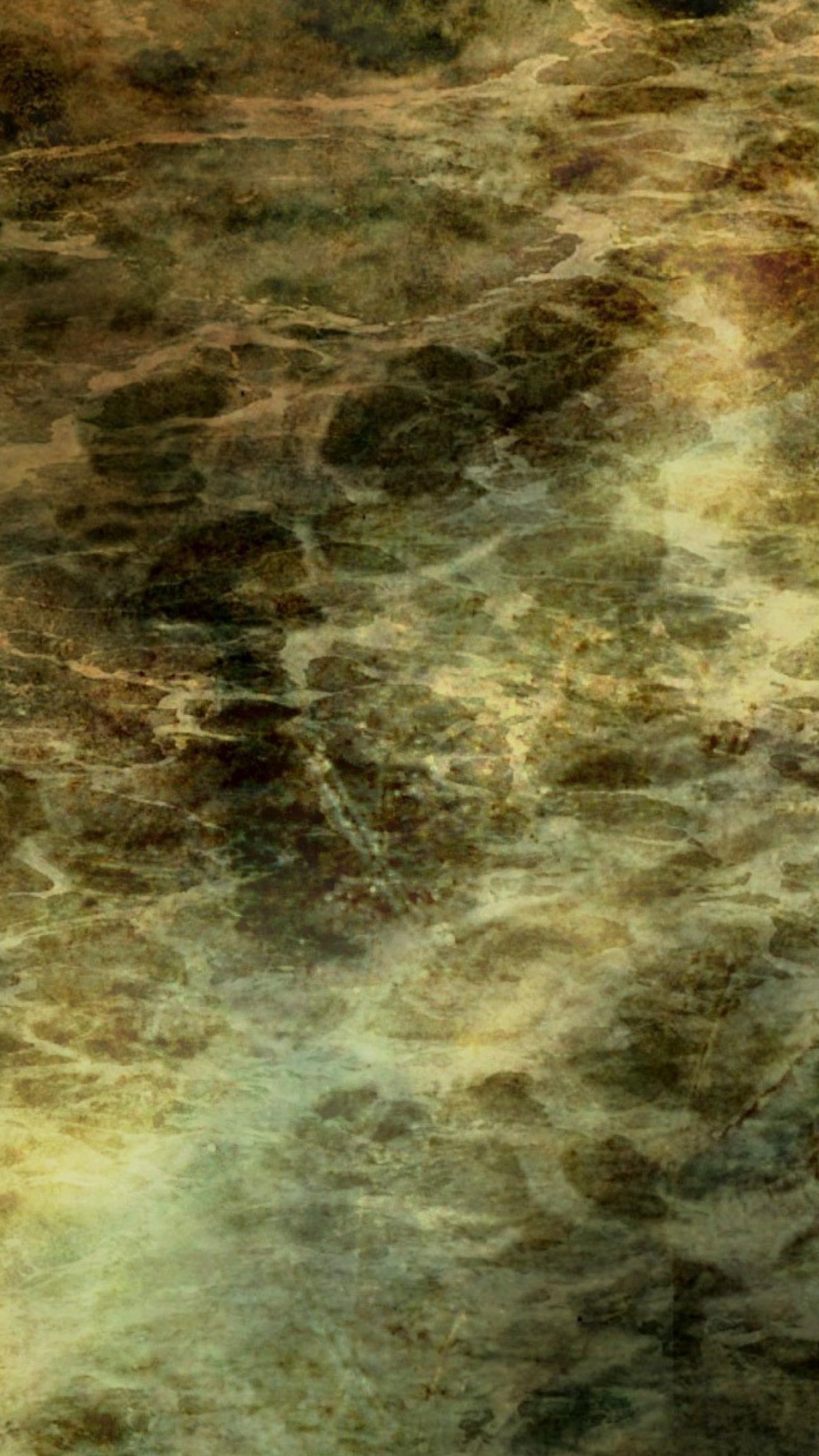 Braune Und Schwarze Abstrakte Malerei. Wallpaper in 1080x1920 Resolution