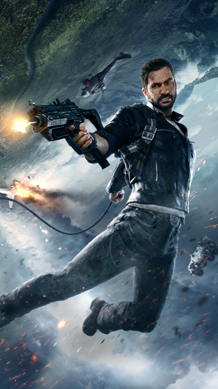 Gerechte Sache, Open World, Games, Digital Compositing, Pc-Spiel. Wallpaper in 750x1334 Resolution