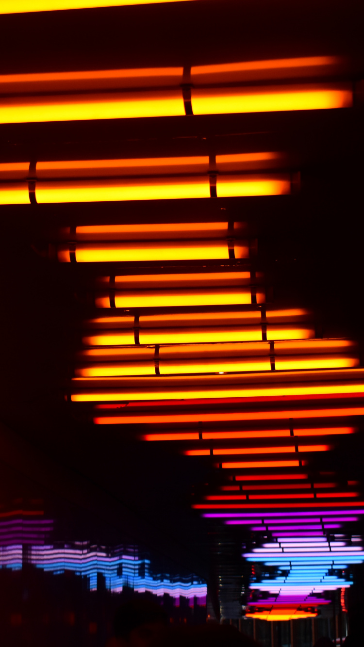 Brown Wooden Framed Window Blinds. Wallpaper in 750x1334 Resolution