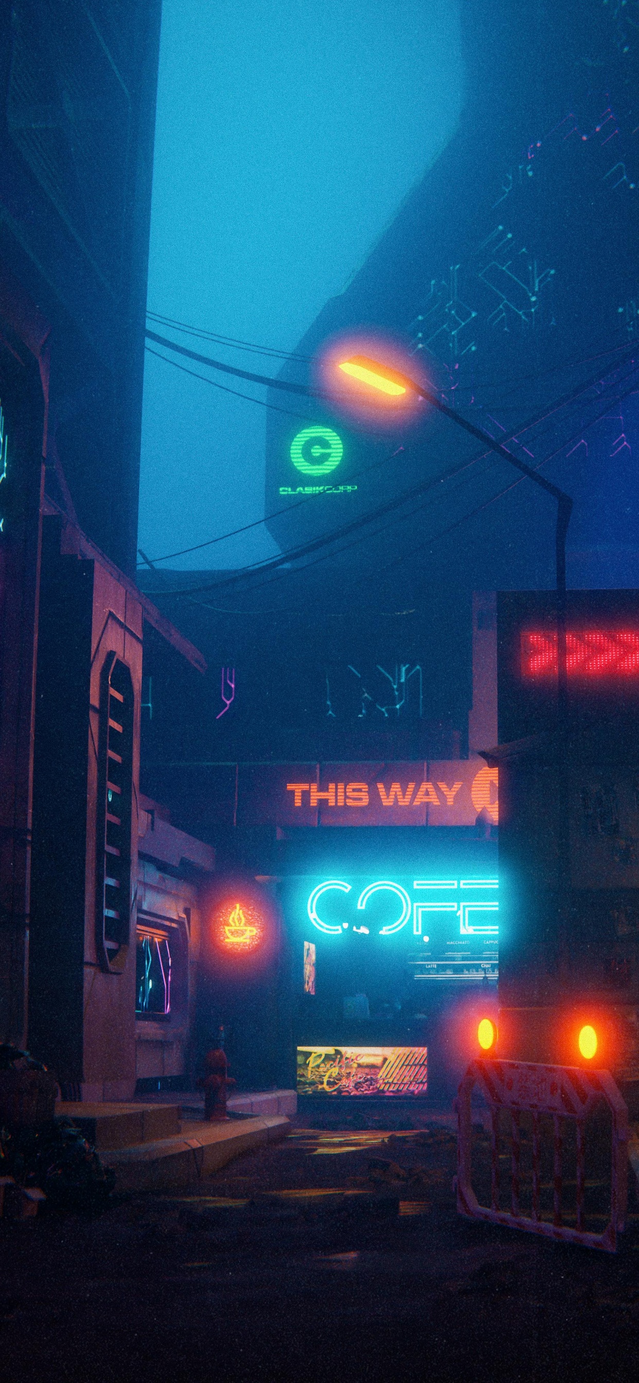 Neon, Iluminación Automotriz, Edificio, Luz, Morado. Wallpaper in 1242x2688 Resolution