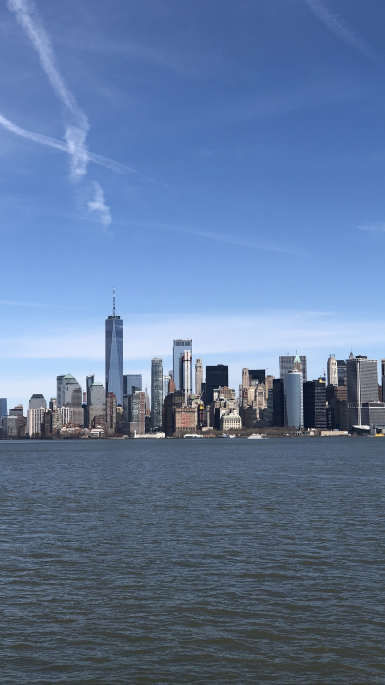 New York City, Tageszeit, Tower Block, Stadtgebiet, Metropole. Wallpaper in 750x1334 Resolution