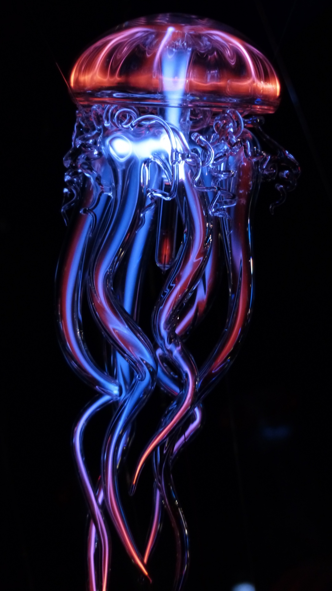 Blue and White Smoke Illustration. Wallpaper in 1080x1920 Resolution