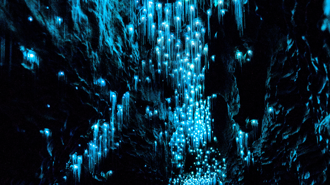 Peinture Abstraite Bleue et Blanche. Wallpaper in 1280x720 Resolution