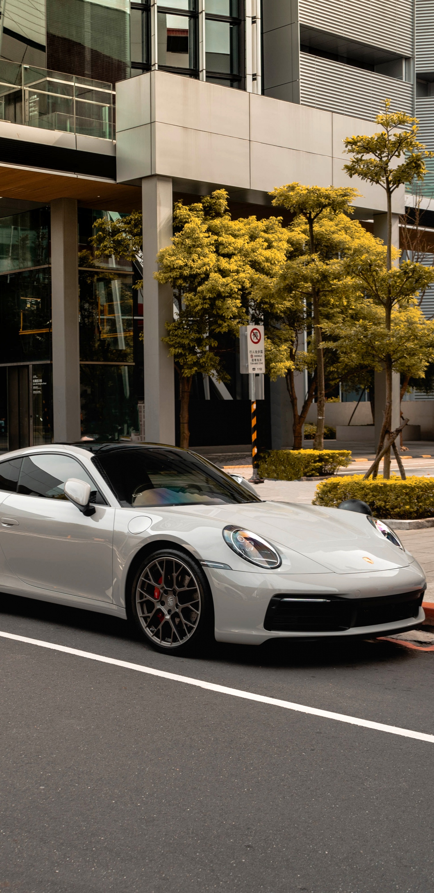 Supercar, Cars, Tire, Wheel, Hood. Wallpaper in 1440x2960 Resolution