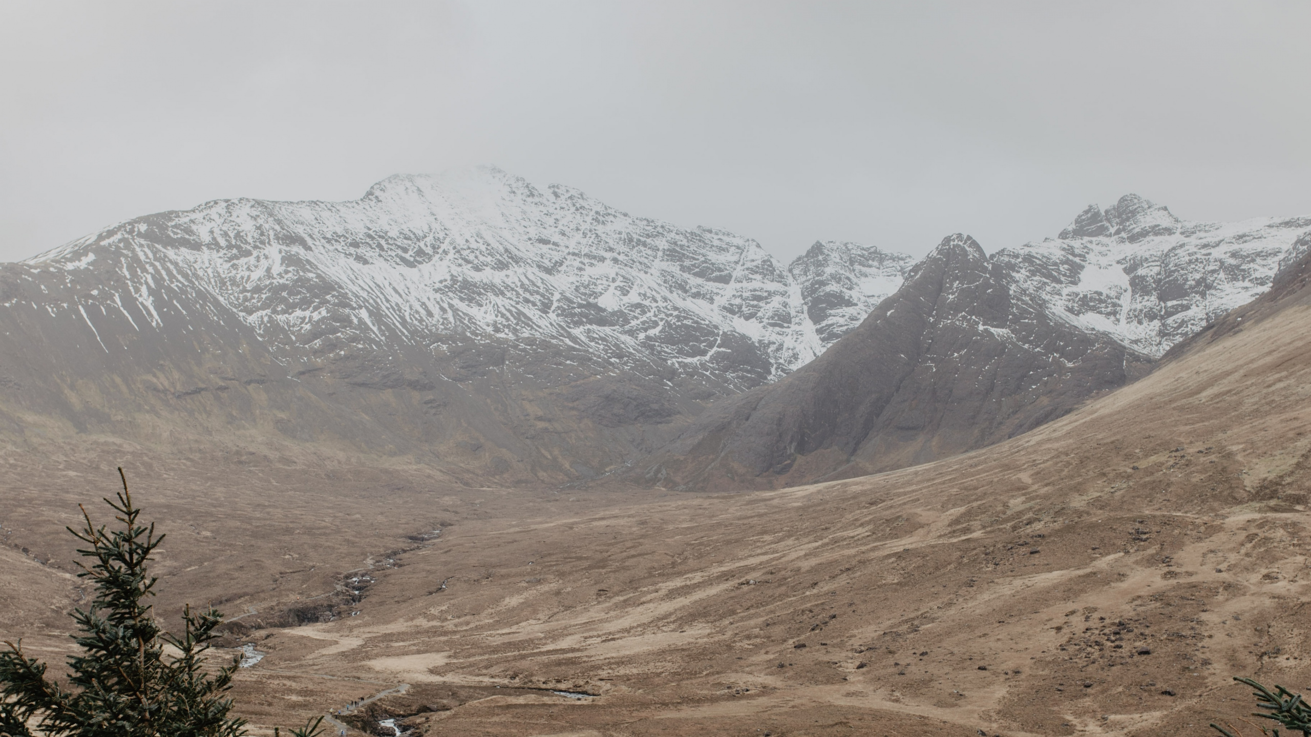 Hochland, Bergigen Landschaftsformen, Wildnis, Bergkette, Hill. Wallpaper in 2560x1440 Resolution