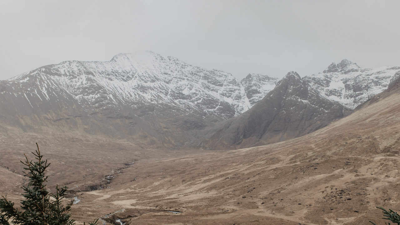Highland, Mountainous Landforms, Mountain, Wilderness, Mountain Range. Wallpaper in 1280x720 Resolution