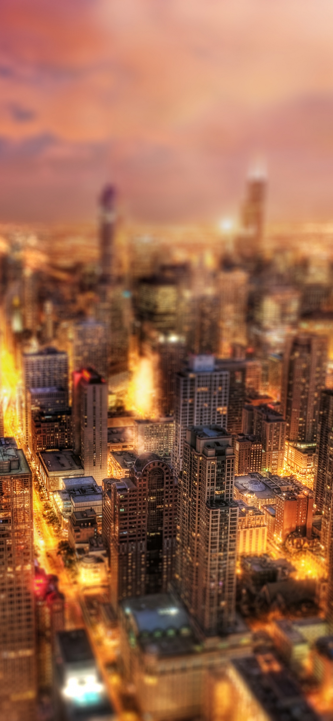 城市景观, 城市, 大都会, 天际线, 地平线 壁纸 1125x2436 允许