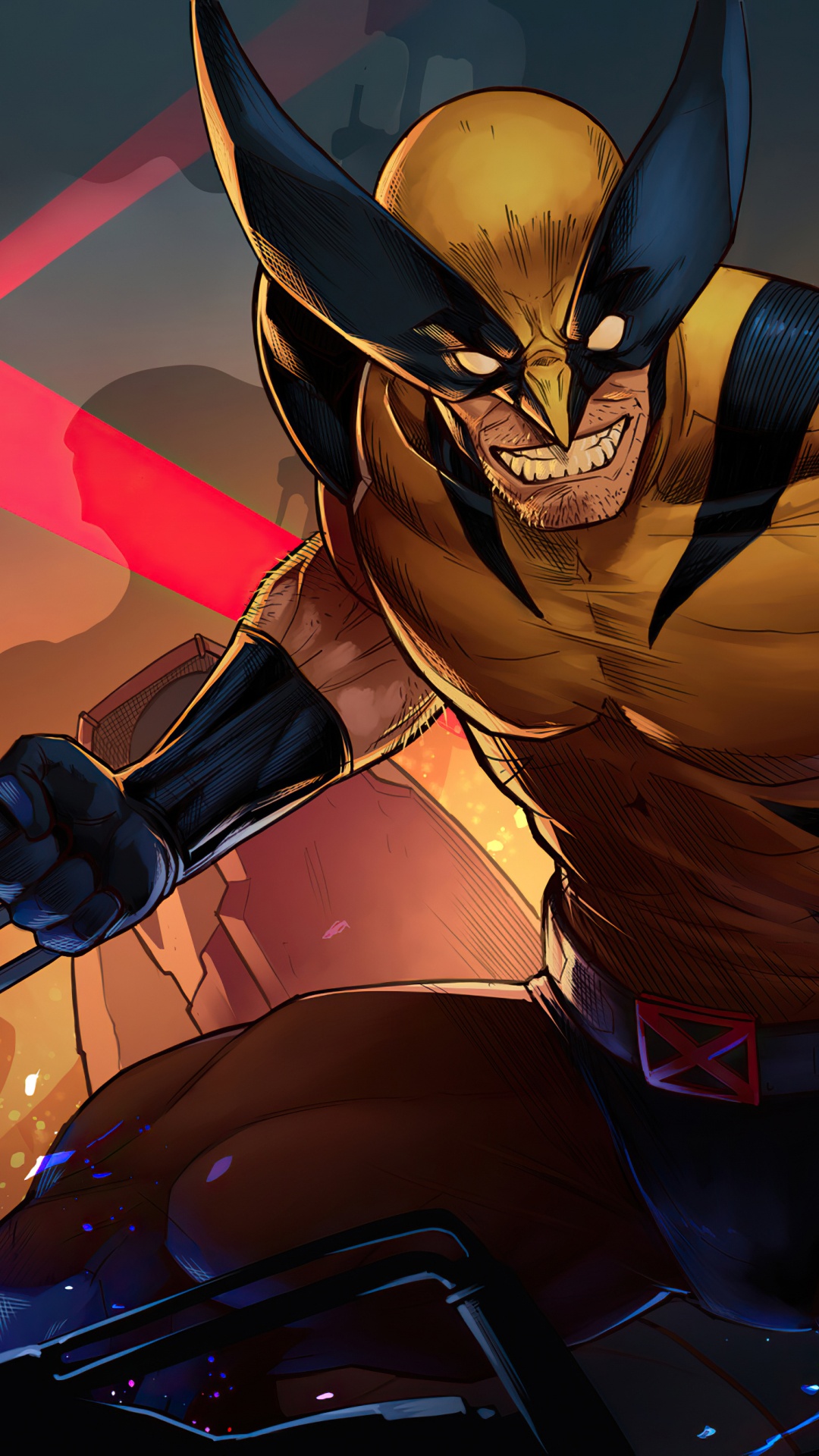 Comics de Carcajou en Colère, Superhero, Marvel Comics, Super-héros de Comics, X-men. Wallpaper in 1080x1920 Resolution