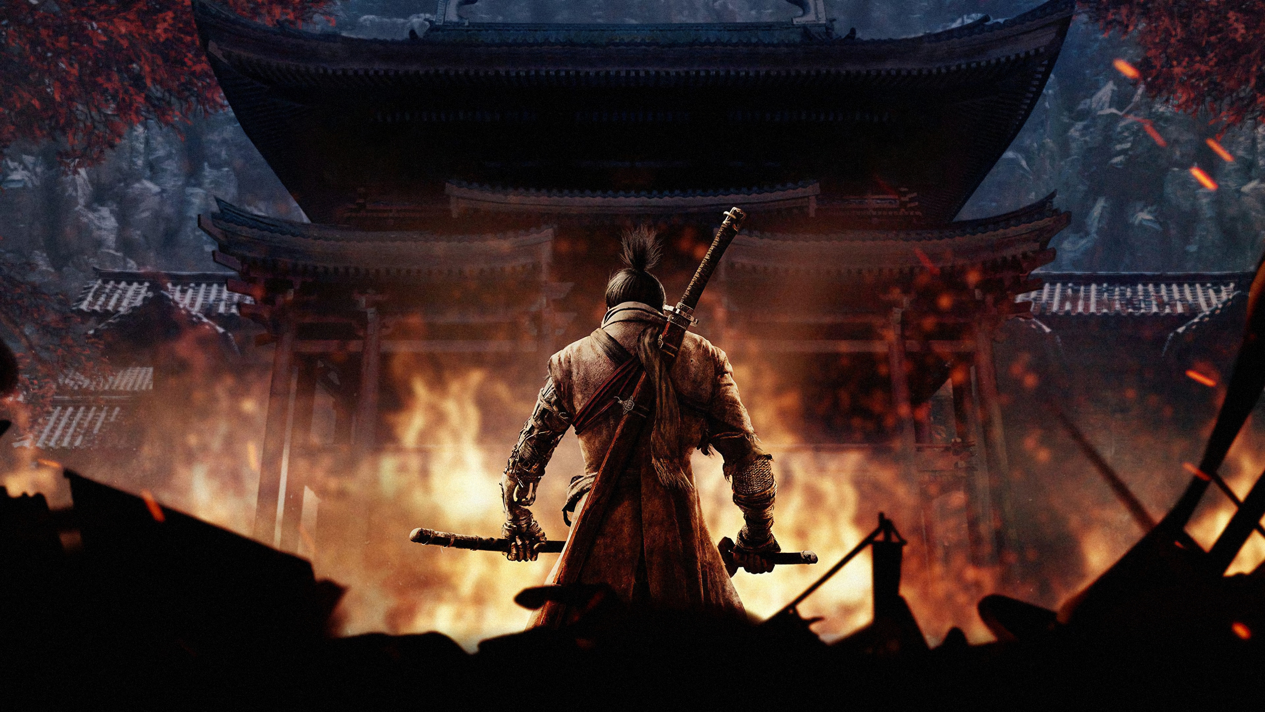 Sekiro: Shadows Die Twice, Jeu Pc, Obscurité, Jeu D'aventure, Film. Wallpaper in 2560x1440 Resolution