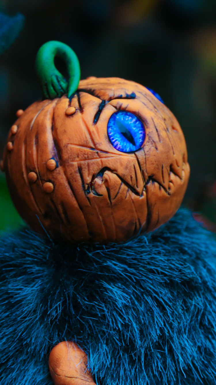 Sonrisa, Jack O'lantern, Calabaza, Blog, de Cerca. Wallpaper in 750x1334 Resolution